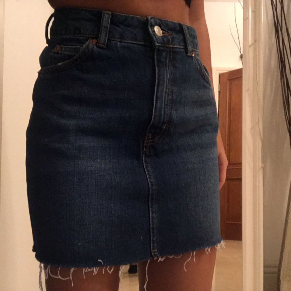 Denim skirt